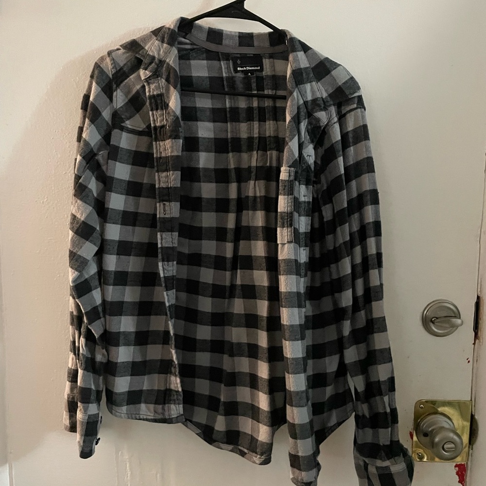 Black diamond button down